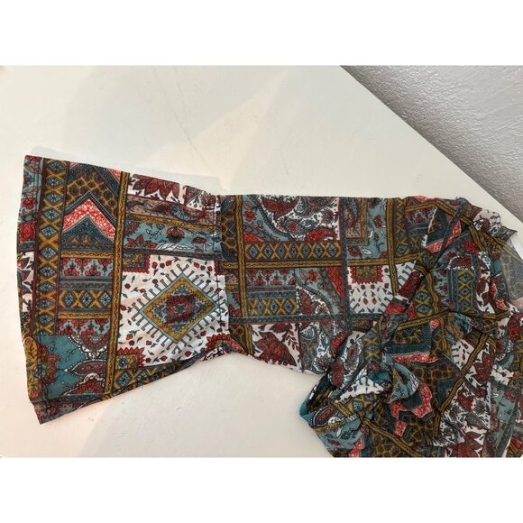 Bobbie Brooks Patchwork Blouse Size 2X - Picture 7 of 7